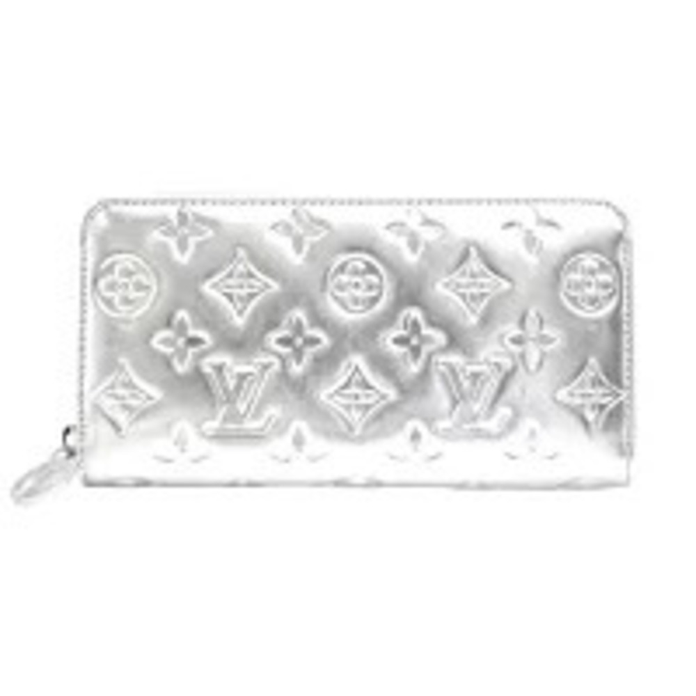 Louis Vuitton Zippy Wallet LV SKI Couch Silver